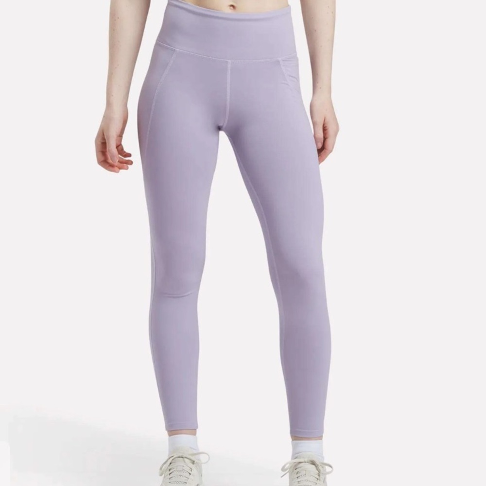 Reebok Women's Lux High-Rise Leggings Tights Training Pant Medium